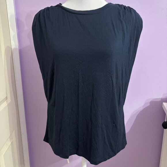 Banana Republic Tops - Banana Republic Navy Sleeveless Top